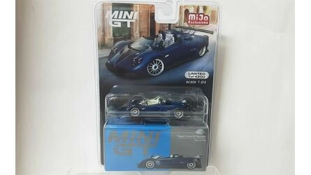MINI GT 1/64 - PAGANI ZONDA HP BARCHETTA - BLUE TRICOLORE