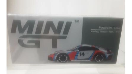 MINI GT 1/64 - PORSCHE 911 992 DAKAR COUPE - Nº 14 MARTINI R