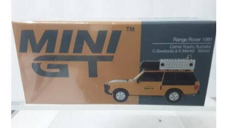 MINI GT 1/64 - RANGE ROVER - WINNER CAMEL TROPHY SUMATRA 198