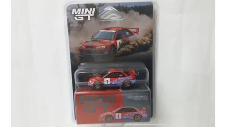 MINI GT 1/64 - SUBARU IMPREZA WRC97 - Nº 1 DRM CHAMPION 1999