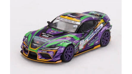 MINI GT 1/64 - TOYOTA GR SUPRA KUHL - EVANGELION RACING D1 G