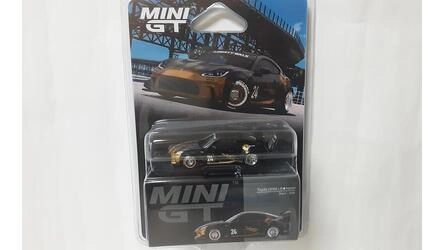 MINI GT 1/64 - TOYOTA GR SUPRA LB-NATION - 2525 - BLACK  GOL