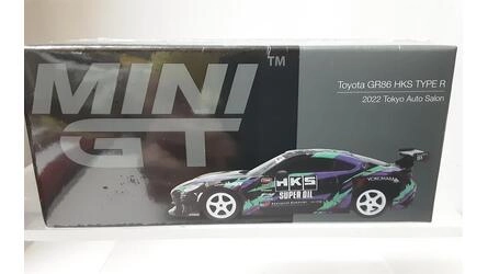 MINI GT 1/64 - TOYOTA GR86 HKS TYPE R - 2022 TOKYO AUTO SALO