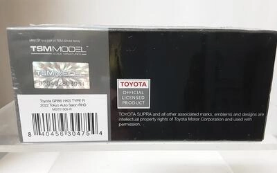 MINI GT 1/64 - TOYOTA GR86 HKS TYPE R - 2022 TOKYO AUTO SALO