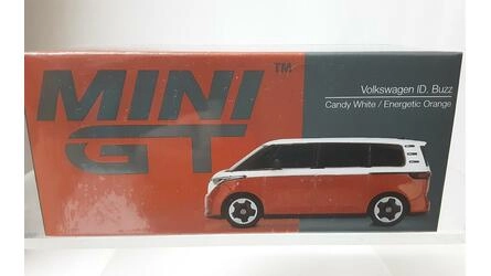 MINI GT 1/64 - VOLKSWAGEN ID BUZZ -  ENERGETIC ORANGE/CANDY 