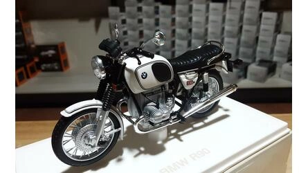NOREV 1/18 - BMW R90/6 - 1974 - WHITE