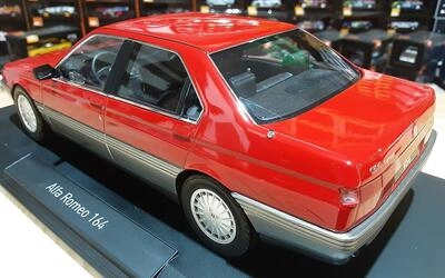 NOREV 1/18  -  ALFA ROMEO 164 - 1991 - ROSSO ALFA