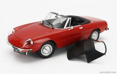 NOREV 1/18  -  ALFA ROMEO 2000 SPIDER SOFT TOP - 1978 - RED