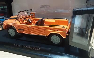 NOREV 1/18 -   CITROEN MEHARI 4X4 - 1979 - KIRGHIZ ORANGE