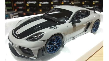 NOREV 1/18 -   PORSCHE 718 CAYMAN GT4 RS WEISSACH PACKAGE - 