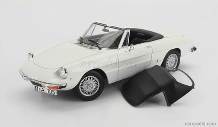 NOREV 1/18 - ALFA ROMEO 2000 SPIDER - 1978 - WHITE