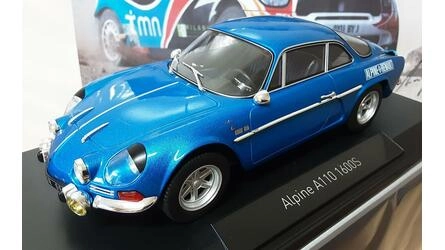 NOREV 1/18 - ALPINE RENAULT A 110 1600 S - 1972 - BLUE