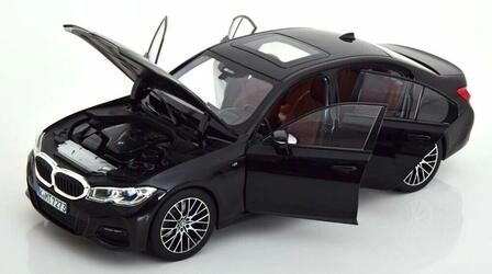 NOREV 1/18 - BMW 330I - BLACK METALLIC - 2019