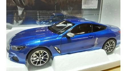 NOREV 1/18 - BMW M 850 I - BLUE METALLIC - 2019