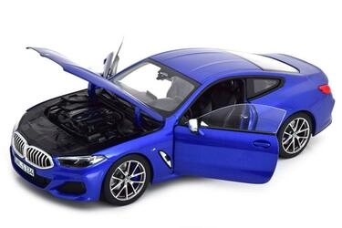 NOREV 1/18 - BMW M 850 I - BLUE METALLIC - 2019