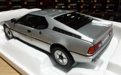 NOREV 1/18 - BMW M1 - 1980 - SILVER METALLIC