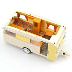 NOREV 1/18  - CARAVANA - DIGUE PANORÂMICA 14 ROULOTTE - 1960