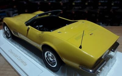 NOREV 1/18 - CHEVROLET CORVETTE CABRIOLET - 1969 - DAYTONA Y