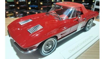 NOREV 1/18 - CHEVROLET CORVETTE STING REY CONVERTIBLE - RIVE