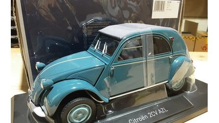NOREV 1/18 - CITROEN  2CV AZL - 1959 - GLACIAR BLUE
