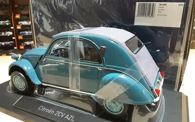 NOREV 1/18 - CITROEN  2CV AZL - 1959 - GLACIAR BLUE