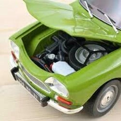 NOREV 1/18 - CITROEN AMI 8 CLUB - 1969 - IRIS GREEN