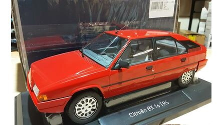 NOREV 1/18 - CITROEN BX 16 TRS - VALLELUNGA RED - 1983