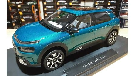 NOREV 1/18 - CITROEN  C4 CACTUS W  - 2018 - EMERAUDE BLUE