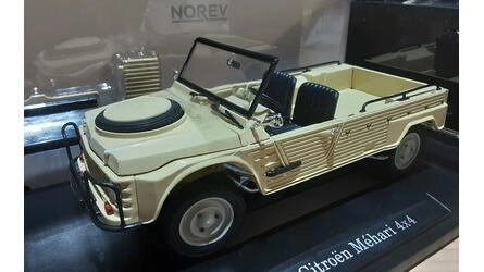 NOREV 1/18 - CITROEN MEHARI 4X4 - 1979 - BEIGE
