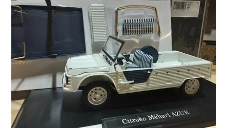 NOREV 1/18 - CITROEN MEHARI AZUR - WHITE - 1983