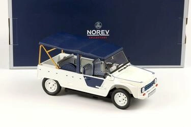 NOREV 1/18 - CITROEN MEHARI AZUR - WHITE - 1983