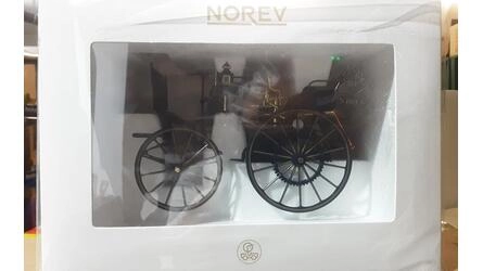 NOREV 1/18 - DAIMLER MOTORKUTSCHE - 1886 - DARK BLUE