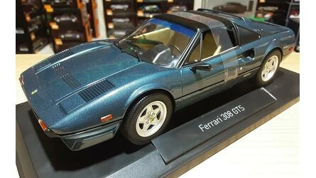 NOREV 1/18 - FERRARI 308 GTS QUATTROVALVOLE - 1982 - BLUE ME