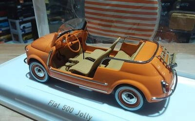 NOREV 1/18 - FIAT 500 JOLLY - 1965 - ORANGE