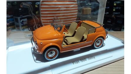 NOREV 1/18 - FIAT 500 JOLLY - 1965 - ORANGE