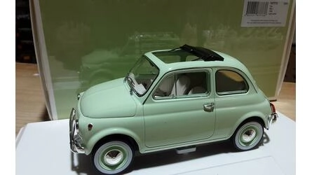 NOREV 1/18 - FIAT 500 L - 1968 - LIGHT GREEN