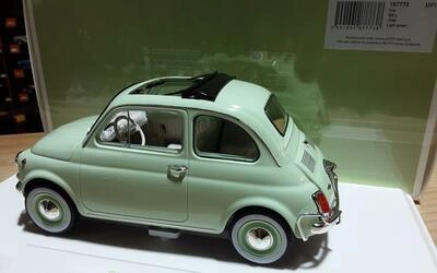 NOREV 1/18 - FIAT 500 L - 1968 - LIGHT GREEN