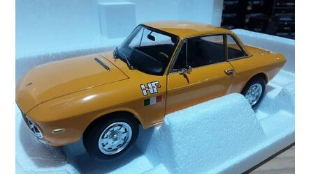 NOREV 1/18 - LANCIA FULVIA 1600 HF LUSSO - 1971 - ORANGE LIM