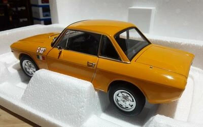 NOREV 1/18 - LANCIA FULVIA 1600 HF LUSSO - 1971 - ORANGE LIM