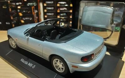 NOREV 1/18 - MAZDA MX-5 - 1989 - SILVER