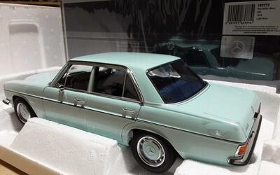 NOREV 1/18 - MERCEDES 200 - 1968 - LIGHT BLUE
