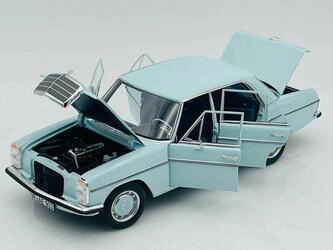 NOREV 1/18 - MERCEDES 200 - 1968 - LIGHT BLUE