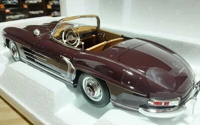 NOREV 1/18 - MERCEDES 300 SL ROADSTER - 1957 - RED