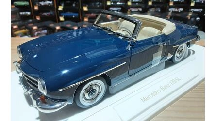 NOREV 1/18 - MERCEDES BENZ 190 SL - MIDDLE BLUE - 1957