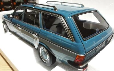 NOREV 1/18 - MERCEDES-BENZ 200 T - 1980 - BLUE