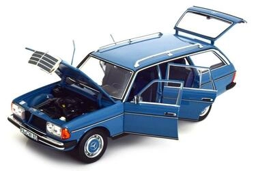 NOREV 1/18 - MERCEDES-BENZ 200 T - 1980 - BLUE