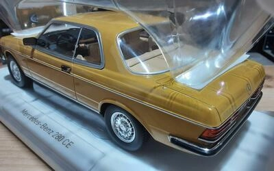 NOREV 1/18 - MERCEDES BENZ 280CE (C123) COUPE - SAHARA YELLO
