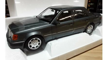 NOREV 1/18 - MERCEDES BENZ 500 E - 1990 - PEARL GREY METALLI