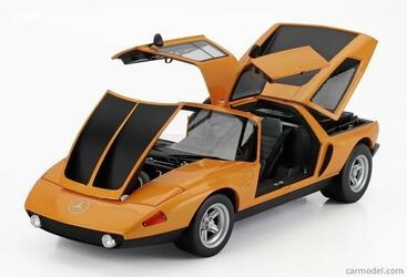 NOREV 1/18 - MERCEDES BENZ C 111/II - WHITE AUTUMM METALLIC 