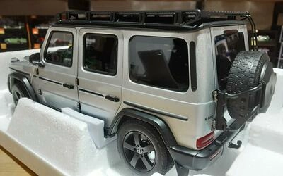 NOREV 1/18 - MERCEDES BENZ G-CLASS - IRIDIUM SILVER - 2024